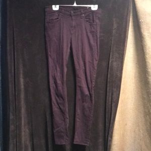Rag and bone skinny jeans wine color 29 super cute